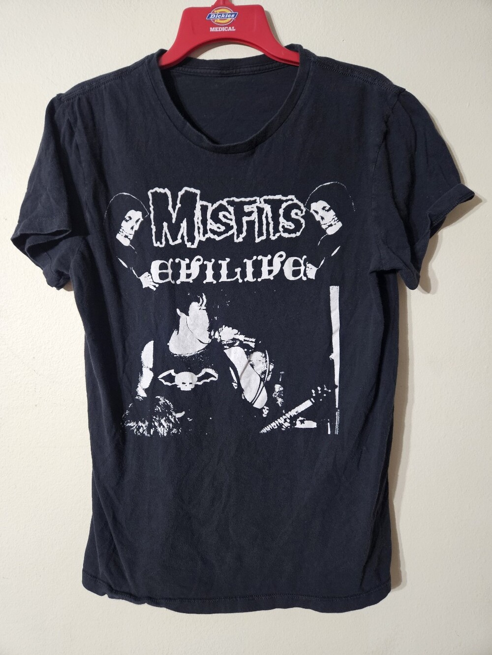 Misfits 2017 Evilive Band Tshirt Medium